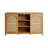 Aalke 58" 2-Door Sideboard with Arched Rattan Panels-91906257