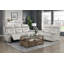 Upholstered 87 " Leather Match Sofa