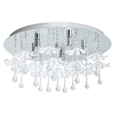 Plafonnier encastré 6,34 po 10 lumières Heredia