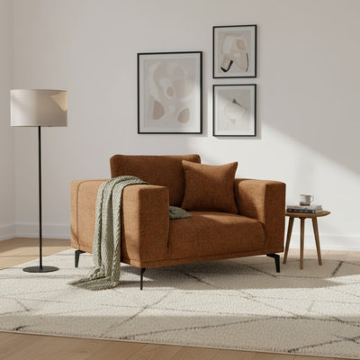 Upholstered Chenille Accent Chair