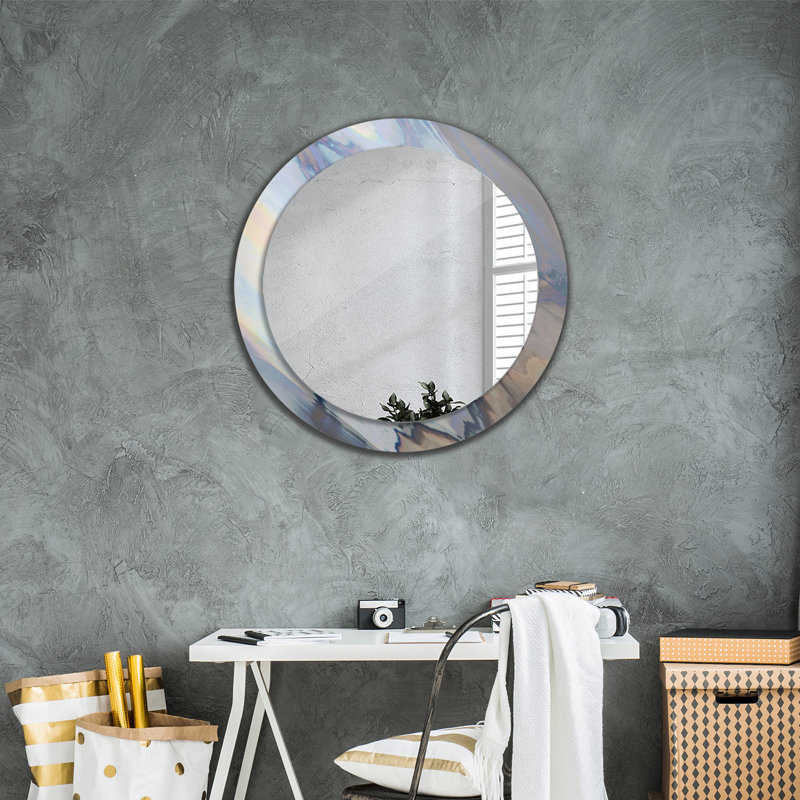 Huldar Glass Flat Wall Mirror