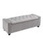 Banc de rangement rembourré en velours Muneeb-1805396117