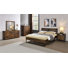 Ensemble de chambre configurable avec lit plateforme 5 pièces Lininger
