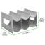 Arthenia 6 Bottle Tabletop Wine Bottle Rack-1605032145