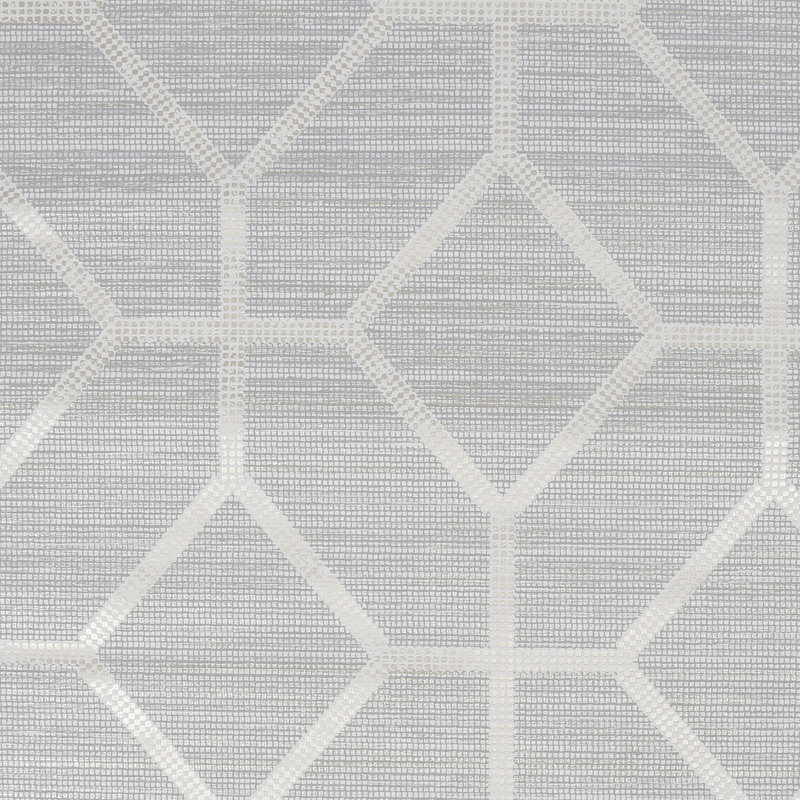 Rouleau de papier peint texturé Tahoka Geo, Beige