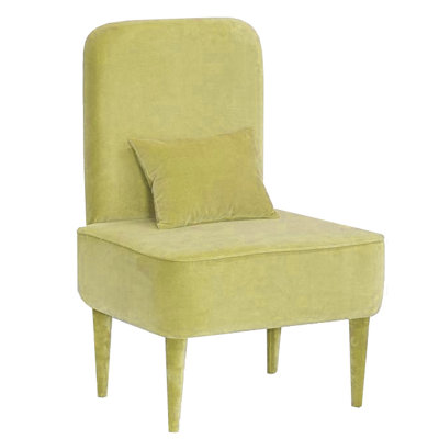 Pastel Upholstered Accent Chair