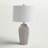 Lampe de table blanche 26 po Cantero