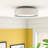 Redas 3-Light Dimmable Flush Mount-1582827763