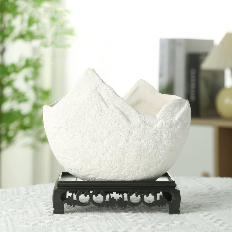 7'' EggShell Handmade Ceramic Table Vase