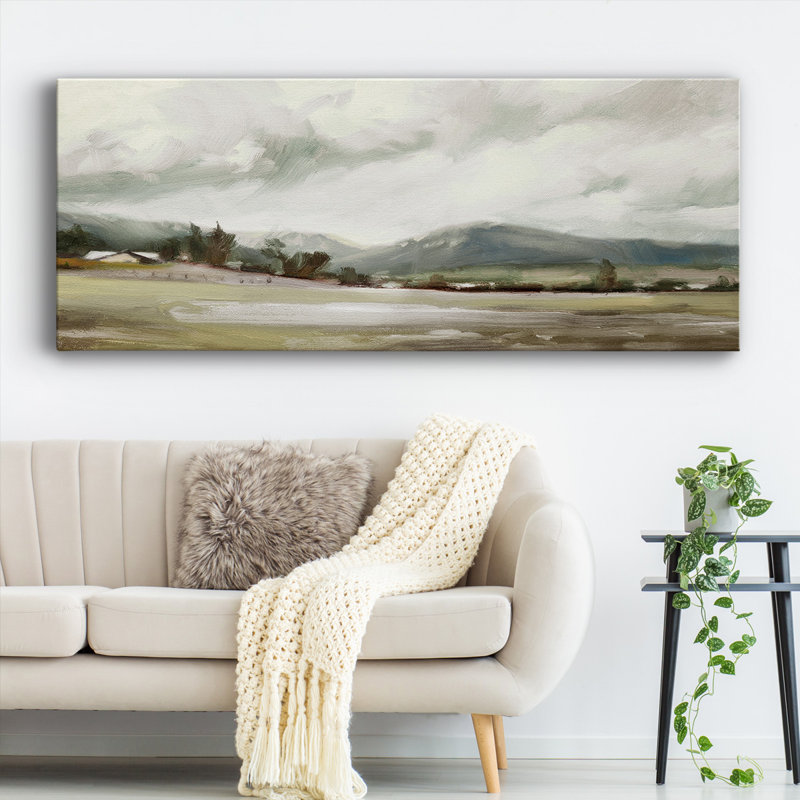 " Big Sky Valley ", 24" H x 60" W x 1.5" D