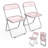 Alcorn Steel Stackable Folding Chair Folding Chair Set-1733447587