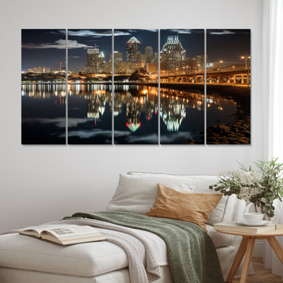" San Diego Beautiful Beach View Cityscape " 5 - Pieces