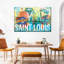 Saint-Louis, repères grunge sur toile-1558912923