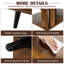 Angle Four Leg Coffee Table with Storage