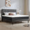 Matelas en mousse viscoélastique imprégnée de gel 10 po avec renforts mi-ferme, matelas dans une boîte