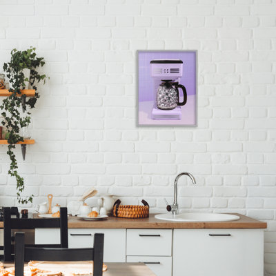 Giclée encadrée mauve, disco, par Lish Creative