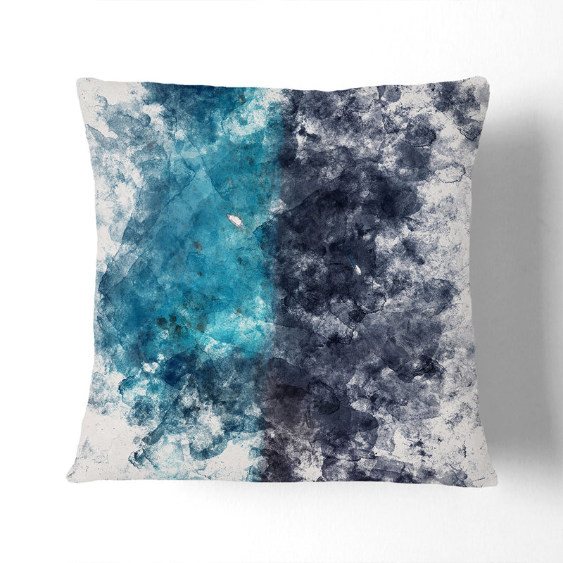 Square Throw Cushion, 55cm H x 55cm W x 20cm D, White