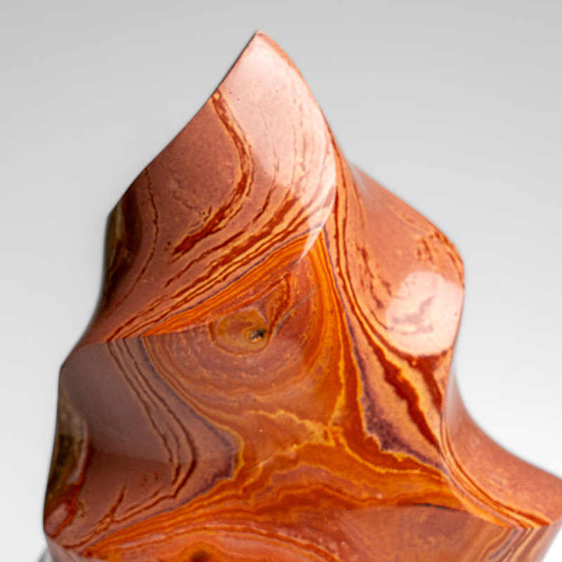 Genuine Polished Polychrome Jasper Flame Freeform (1.4 Lbs)