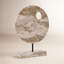 Cidalia Sculpture Marble, Natural with Brown Tones, Small