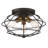 Peebles 3 - Light 15" Flush Mount