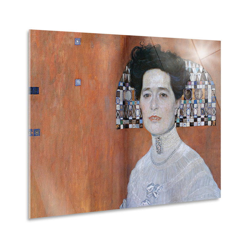 Close - Up Detail Of Frietza Riedler by Gustav Klimt - No Frame Painting on Plastic / Acrylic, 65cm H x 95cm W