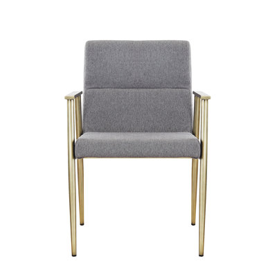 Chaise avec accoudoirs rembourrée Fraga