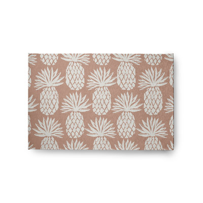 Chenille Floral Indoor Rug