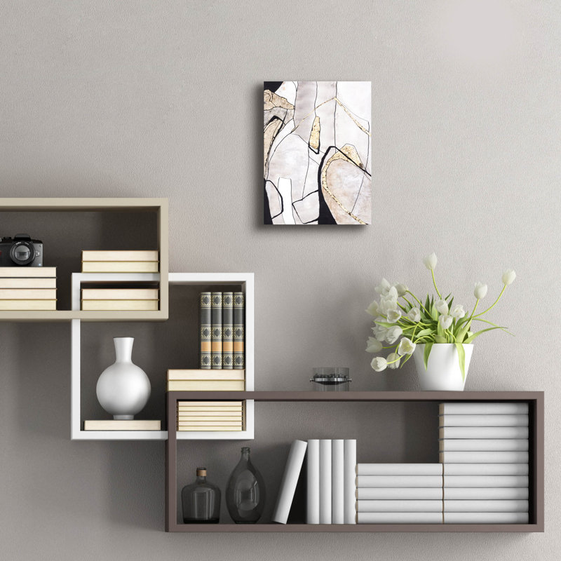  'Natural Shapes' by Design Fabrikken Acrylic Glass Wall Art, 12" x 16"