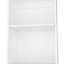 5-Shelf Bookcase In White - Practical & Elegant Home Storage Modern With 5 Shelves Organization