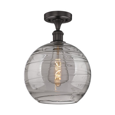 1 - Light Semi Flush Mount