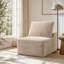 Canapé modulaire en velours côtelé Camel