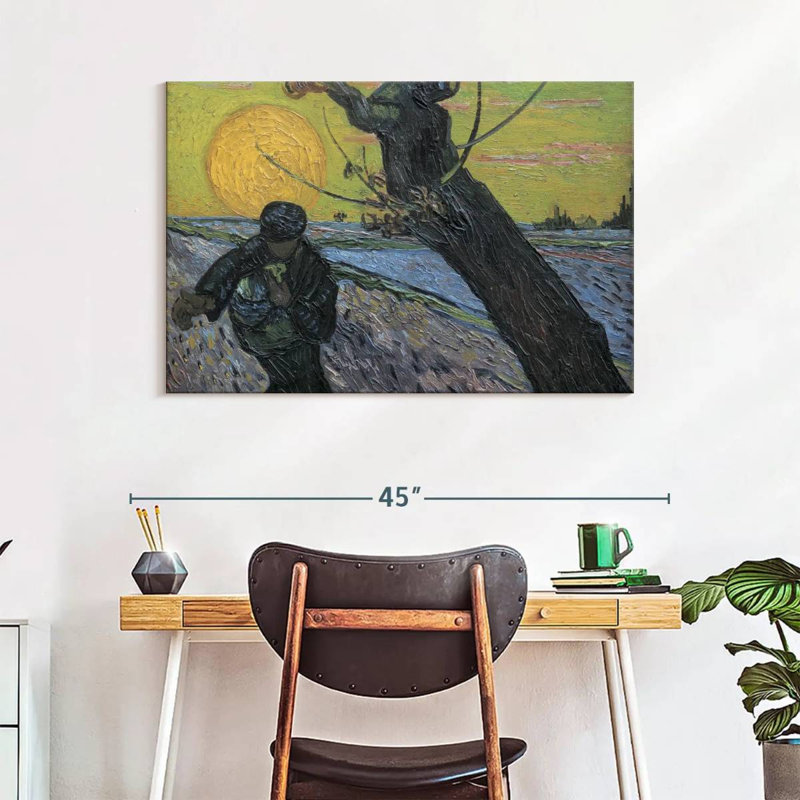 Senne le semeur 1888, H 26 po x l 39 po