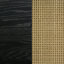 Très grand lit en rotin oriental tissé noir et naturel Anser-408860575