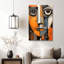 Cadre géométrique moderne sur toile abstraite «Geometric Face» pour Eclectic Studio-443676131