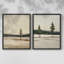 «Vintage Landscape XXXIX», 2 pièces-607998985-607998987