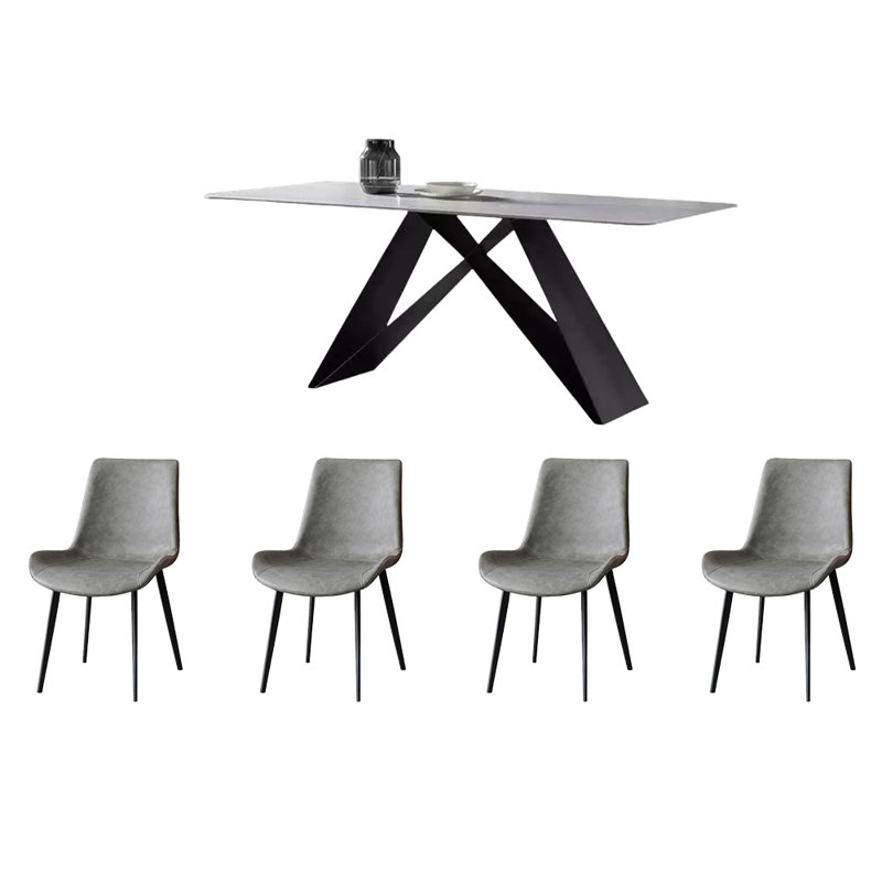 Ensemble de salle à manger Maisonet, H 29,5 po x L 62,9 po x l 31,4 po