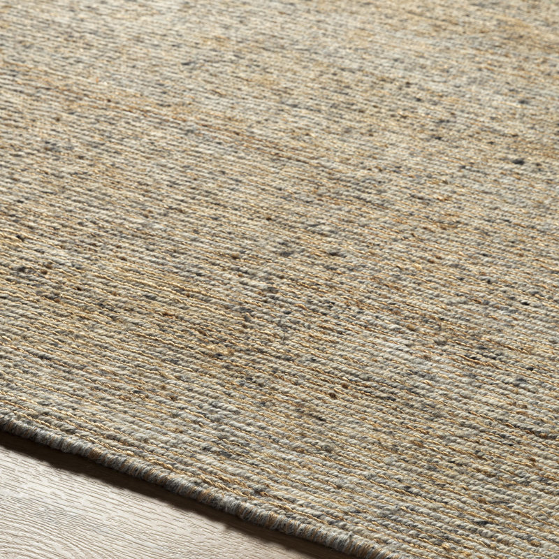 Natural Soumek Abstract Area Rug, Rectangle 9' x 12'