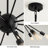 Kaspar 18 - Light Sputnik Sphere Chandelier-765743065