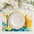 4-Piece Polyester Rectangle Dining Table Placemats