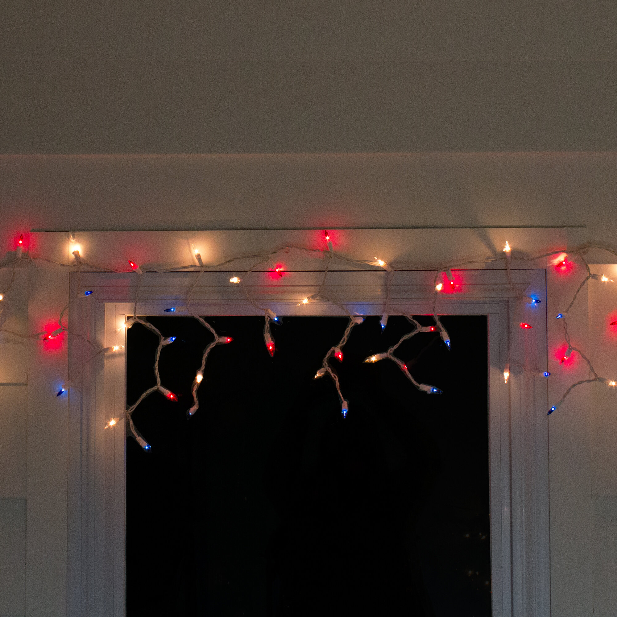 Icicle Lights (White Wire)