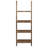 Eadyn 4 Tier Solid Wood Ladder Bookcase