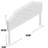 Upholstered Twin Headboard In Grey With Impressive Diamond Stitch And Button Tufting Sized Featuring Elegant Adjustable Legs-1365073007
