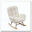 Fauteuil à bascule Teddy