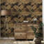 Abrew Palm 3.28m x 5.3cm Metallic Finish Wallpaper Roll