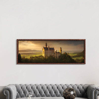 Neuschwanstein by Wojciech Kruczynski - Panoramic Print on Canvas