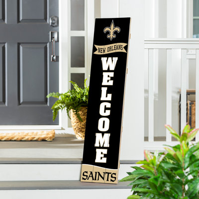 47" NFL Wood Leaner Fan Wall Sign