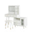 Bureau de coiffeuse moderne avec miroir et lumières-1657067074