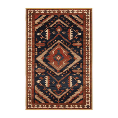 Tapis brun lavable à la machine
