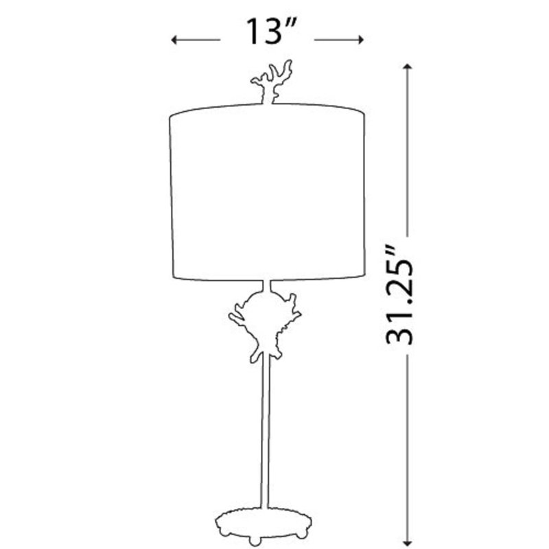 Trellis 31.25" Table Lamp