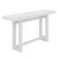 Console très longue pour le vestibule, canapé moderne en bois avec cadre en bois massif, table de vestibule rectangulaire unique-774256482